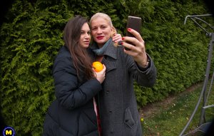 Mature NL invite you to explore a free pictures with young lady in lesbian sex scene