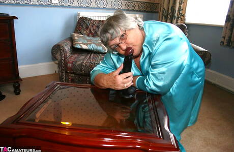 TAC Amateurs invite you to explore a free photos with Grandma Libby in porn with dildo scene